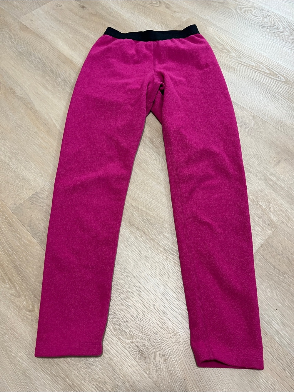 MEC Kids Girls Fleece Leggings Pink Size 12 Youth